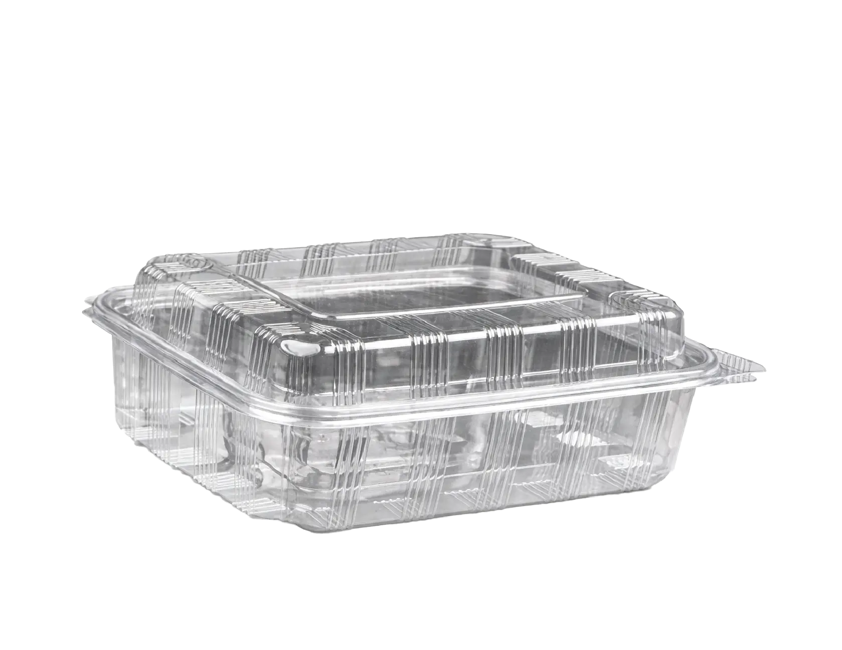 High LID Pet Box 1500 High Lid PET Container 1500 ml (229×175×84 mm) - Image 1