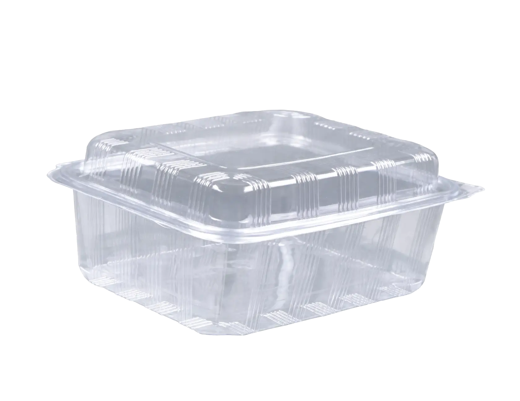 High LID Pet Box 2000 High Lid PET Container 2000 ml (229×175×104 mm) - Image 1